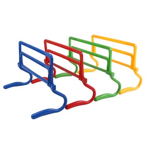 Adjustable Soccer Football Speed Footwork Training Equipment with Agility Hurdles <b>ABS</b> Material - Product Image 1