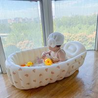 Tragbarer Aufblasbarer PVC-Pool Faltbares Design für Kinder und Kleinkinder - Langlebig Umweltfreundlich Wasserdicht 3 Jahre Garantie