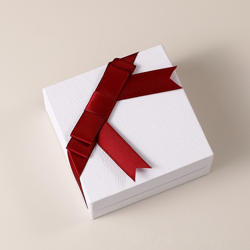 Noeud blanc + rouge
