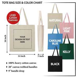 Dày Canvas Tote Gia Cố Xử Lý Bán Buôn Nhà Máy Trực Tiếp Cá Nhân Tote Túi Với Logo - Product Image 2
