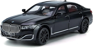 Voiture miniature en métal B M W 760 Li, échelle 1:24, berline de luxe, modèle de collection avec intérieur détaillé, 20×8 cm - Product Image 5