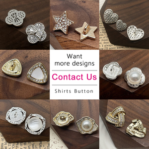 Abbigliamento da donna di alta qualità con bottoni eco-friendly strass con zircone cubico stinco per abiti da cucito - Product Image 6