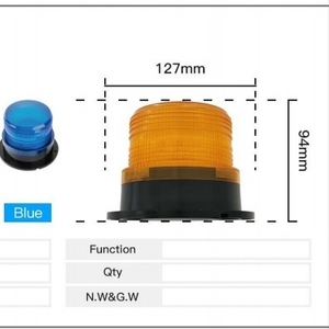 Có thể sạc lại <span class=keywords><strong>LED</strong></span> cảnh báo chướng ngại vật ánh sáng nhấp nháy - Product Image 4