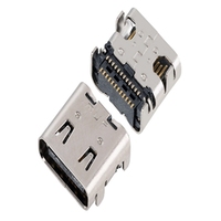 Connecteur USB Type C 3.1 MUP-U20201-7 24 broches double rangée SMT avec certification TID pour chargeur et transfert de données de terminal de point de vente
