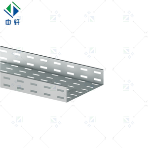 Canal de câblage ventilé en <span class=keywords><strong>acier</strong></span> perforé galvanisé à chaud pour la construction industrielle lourde - Product Image 6