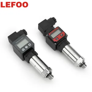 LEFOO Pressure Sensor Water Oil Gas Pressure Measuring High Accuracy Pressure Transmitter With Digital Gauge