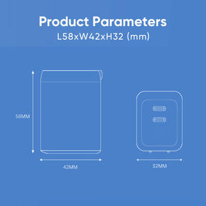 Draagbare 65W Gan Oplader Snel Opladen Dual Usb C <span class=keywords><strong>3</strong></span> Poorten Muur Reisadapters Pd <span class=keywords><strong>3</strong></span>.0 Voedingsadapter Met 5V/3a Uitgang - Product Image 6