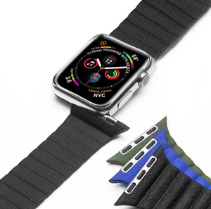 마그네틱 가죽 루프 38MM 42MM 스마트 시계 밴드 애플 시계 스트랩 iWatch 5 4 3 <span class=keywords><strong>2</strong></span> 1 - Product Image 5