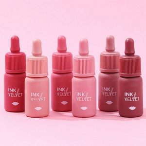 Lápiz <span class=keywords><strong>Labial</strong></span> Líquido Mate de Terciopelo en 6 Colores, Resistente al Agua, de Larga Duración, Tinta de Terciopelo, Brillo <span class=keywords><strong>Labial</strong></span> Líquido, No se Transfiere, Tono Nude - Product Image 1