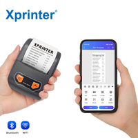 Printer Mini Thermal Portabel Xprinter XP-P502A 58mm Mendukung Android IOS Koneksi Nirkabel Bluetooth Printer Mini