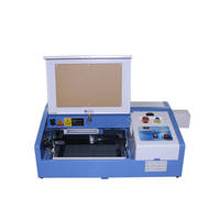 Mini machine de découpe et de gravure au laser CO2 3020, graveur laser pour pierre, bois, acrylique, verre, cuir avec différentes couleurs