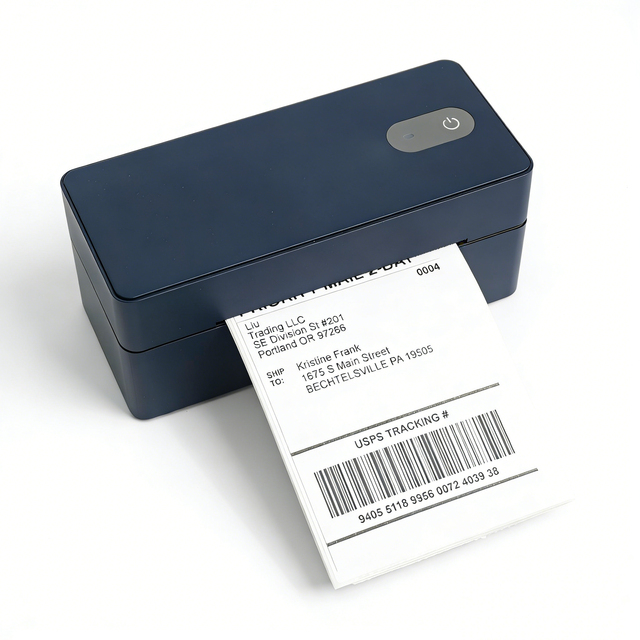 D400 Thermal Label Printer 4x6 Shipping Label High Speed Printing Portable Custom Factory Support Multi-Language