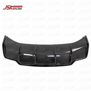 Diffuseur arrière en Fiber de carbone de Style Vorstein pour 2016-2019 <span class=keywords><strong>Tesla</strong></span> modèle <span class=keywords><strong>3</strong></span> Kit de carrosserie diffuseur de pare-chocs de voiture modifié amélioré - Product Image 6