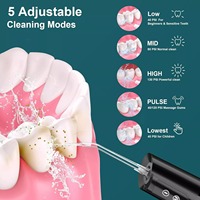 Portable Rechargeable 400ml Fil Dentaire Nettoyeur De Dents IPX7 Étanche Sans Fil Oral Dents Irrigateur Hydropulseur