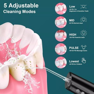 Portable Rechargeable 400ml <span class=keywords><strong>Fil</strong></span> <span class=keywords><strong>Dentaire</strong></span> Nettoyeur De <span class=keywords><strong>Dents</strong></span> IPX7 Étanche Sans <span class=keywords><strong>Fil</strong></span> Oral <span class=keywords><strong>Dents</strong></span> Irrigateur Hydropulseur - Product Image 3