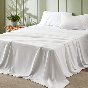 Juego de Ropa de Cama de Lujo Tenel 400TC, 100% <span class=keywords><strong>Lyocell</strong></span> de Eucalipto, 4 Piezas, Sábanas Transpirables y Amigables con la Piel, Venta Directa de Fábrica - Product Image 4