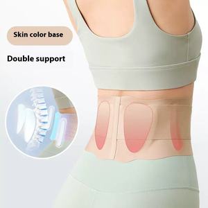 Dunne, ademende tailleondersteunende band voor mannen en vrouwen, geschikt voor sport, fitness, lichaamsvormende oefeningen en yoga. Gemaakt van spandex & nylon voor volwassenen. - Product Image 3