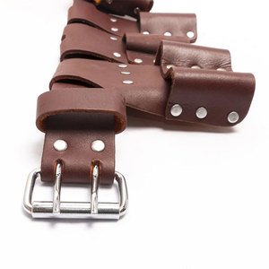 Professional Electrician <b>Tool</b> Bag with Belt for Men Premium Quality Genuine Leather Best Supplier <b>Tool</b> Kit - Product Image 5