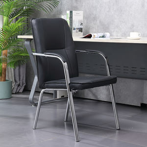 Furgle de meuble contemporain en cuir, chaise pivotante ergonomique, pour salle de conférence, invités, <span class=keywords><strong>bureau</strong></span>, pour photographe - Product Image 2