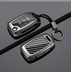Housse de protection pour clé de voiture en métal, pour Kia Rio 3 K2 K3 K4 K5 Forte Stinger Cerato Carens Cadenza Sportage Picanto Optima Soul Ceed Sorento - Product Image 1