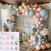 Lot de ballons en latex souples pour décoration romantique DIY, style bohème, pour fête d'anniversaire et ambiance festive
