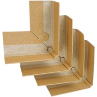 Rouleau de papier Kraft pour emballage de palette, matériel de Protection des bords en carton marron