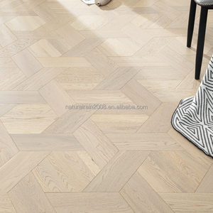 OEM màu chải thiết kế sàn gỗ sồi sang trọng Multilayer sàn gỗ sàn gỗ sen lá thiết kế gỗ sồi trắng sàn gỗ - Product Image 3