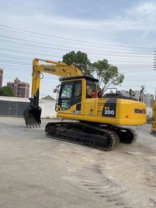 รถขุด PC200-8 Komatsu มือสองสำหรับขาย PC200-7รถขุด Komatsu PC220-7ขายในเซี่ยงไฮ้ - Product Image 2
