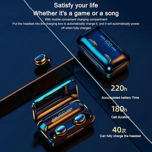 Écouteurs sans fil F9 TWS avec batterie externe et écran LCD, prix d'usine <span class=keywords><strong>2021</strong></span> - Product Image 5