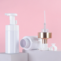 Échantillon gratuit de flacon pompe en PET de 200 ml, flacon en plastique pour nettoyant visage, flacons à bulles pour désinfectant pour les mains