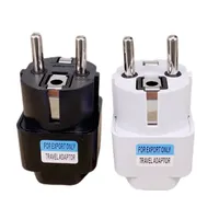 Adaptateur de prise multifonction universel AU UK US vers EU, prise électrique de type E/F, adaptateur de voyage pour France et Espagne, prise secteur