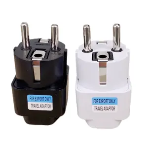 Adaptador de enchufe multifunción Universal AU <span class=keywords><strong>UK</strong></span> US a EU enchufe eléctrico tipo E/F Francia <span class=keywords><strong>España</strong></span> enchufe adaptador de viaje Salida de CA - Product Image 6