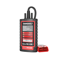 ThinkDiag2 Herramienta de Diagnóstico OBD2 Inalámbrica Mejorada, CAN FD, EPB, DPF, ABS, Reinicio de Aceite, Cobertura Universal para Vehículos de 12V /USB/WiFi
