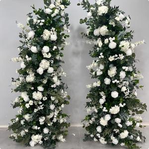 Nuovi <span class=keywords><strong>Fiori</strong></span> Colorati Bianchi e Verdi per Composizioni Floreali, Decorazioni per Archi Natalizi e Matrimoniali - Product Image 5