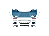 Kit carrosserie pour Classe S W223 2021+ – Amélioration au style Maybach : pare-chocs avant et arrière avec crochet de remorquage et clips – Pièces de rechange à clipser