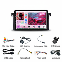 Radio para Auto Jiawell de 9'' con Android, 4G, CarPlay, Android Auto, Mirror Link, WiFi, Bluetooth, GPS y USB Integrados para BMW E46
