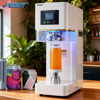 Machine de mise en conserve en aluminium durable pour bouteilles en PET, machine de mise en conserve commerciale, machine de mise en conserve automatique pour soda et bière, machine de scellage de canettes