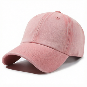Gorra de Béisbol Vintage de Sarga Lavada, Ajustable de 6 Paneles, Estilo Papá, con Bordado 3D, Unisex para Deportes Casuales - Product Image 1
