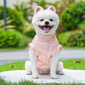 Chaleco de lujo para mascotas, ropa transpirable de tela refrescante para perros y gatos en días de verano - Product Image 3