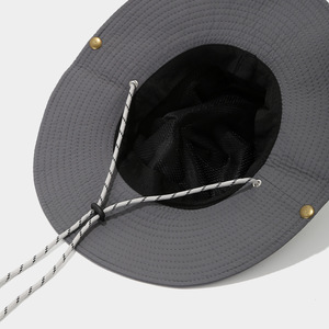 Sombrero de Senderismo Primavera 2026 para Hombre - <span class=keywords><strong>Gorra</strong></span> Impermeable de Pescador para Camping, Sombrero de <span class=keywords><strong>Sol</strong></span> para Mujer y Estilo Occidental de Secado Rápido - Product Image 5