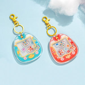 LLavero de acrílico de arena movediza personalizado, amuletos brillantes de <span class=keywords><strong>Flash</strong></span> líquido personalizado, llavero agitador de Anime, fábrica de China de alta calidad - Product Image 2