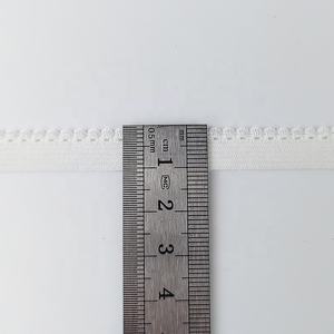Vente chaude 3/8 pouces Fine Picot Edge ruban élastique dentelle ruban pour sous-vêtements textiles à la maison avec une excellente élasticité - Product Image 5