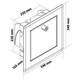 Porta di inserimento QUATTRO KIPPMULDE S (Acciaio Inossidabile) - Product Image 5