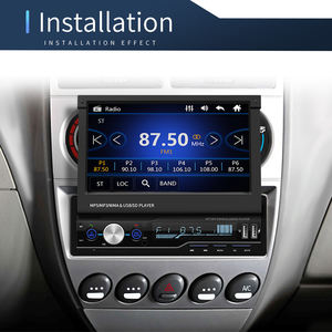 7 inch HD touchscreen autoradio, universele <span class=keywords><strong>MP5</strong></span>-speler met Apple CarPlay, Android Auto, Mirror Link & WiFi - Product Image 2