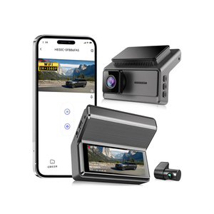Chất Lượng Cao Đầy Đủ HD 1080P + 720P Kép Máy Ảnh Dash Cam Xe <span class=keywords><strong>DVR</strong></span> Máy Ảnh Xe Hộp Đen Ghi Âm Đôi Chức Năng - Product Image 2