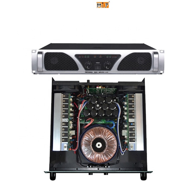 U Series Audio Power Amplifier Pro Performance Stage Outdoor Amplifier