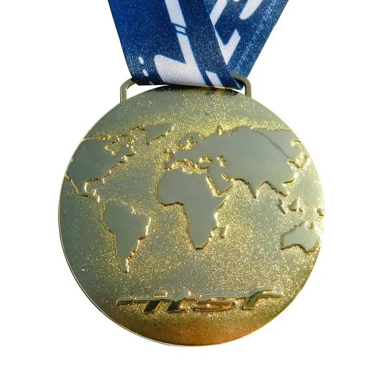 Op Maat Gemaakte Kwaliteit Blanco Kinder Sportaccessoires Medaillon 3d Grote Duitse Kindervoetbal Metalen Herdenking Gouden Award Medaille