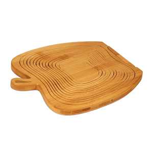 Vente chaude Vintage Style Bambou <span class=keywords><strong>Table</strong></span> Coaster Noix <span class=keywords><strong>Panier</strong></span> et Plateau De Nourriture pour La Décoration De La Maison avec Boîte-Cadeau - Product Image 6