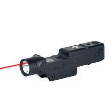 Outdoor hanging laser flashlight red and green laser locator strong light flash shockproof charging