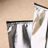 Sacs de courses en plastique écologiques refermables avec fermeture éclair, impression offset, emballage pour vêtements, 500 pièces